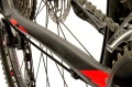 Czarna super mocna folia ochronna pod łańcuch NOSO bike protection