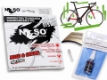 Zestaw folii ochronnych na gravel / szosa NOSO bike protection.