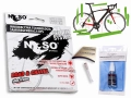 Zestaw folii ochronnych na gravel / szosa NOSO bike protection.
